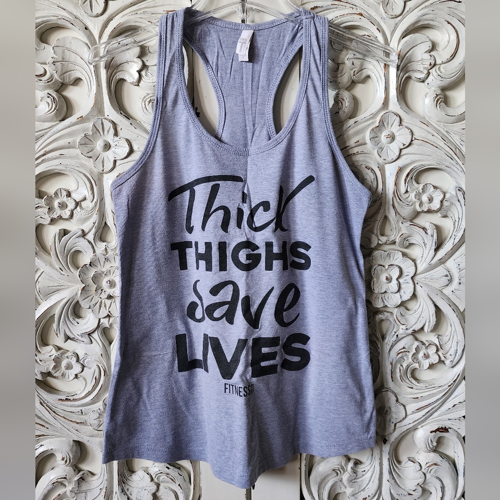 Athletic Graphic Racerback Tank - Picture 1 of 6